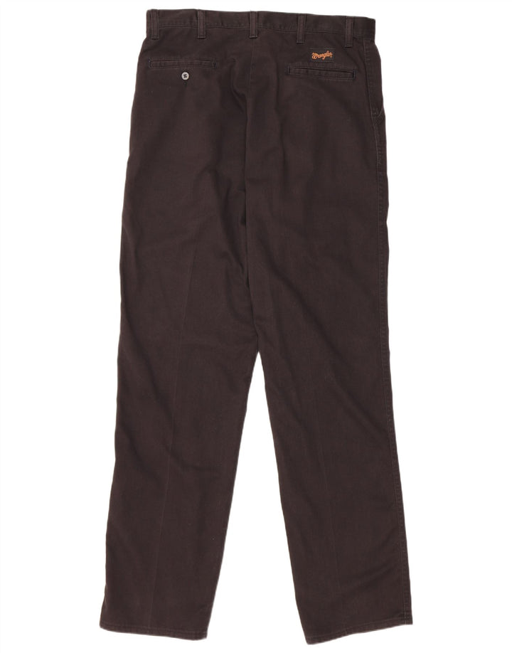 Pantaloni chino da uomo WRANGLER W34 L34 cotone nero