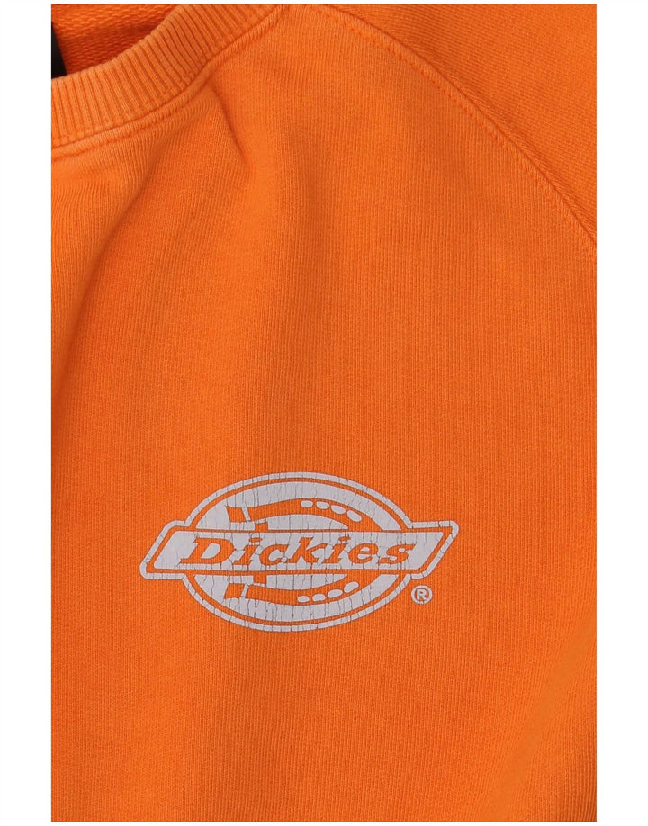 Dickies Felpa da uomo Maglione in cotone arancione medio
