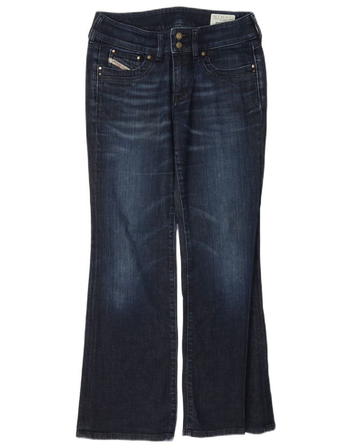 Jeans da donna Diesel Ronhar Bootcut W28 L30 cotone blu navy