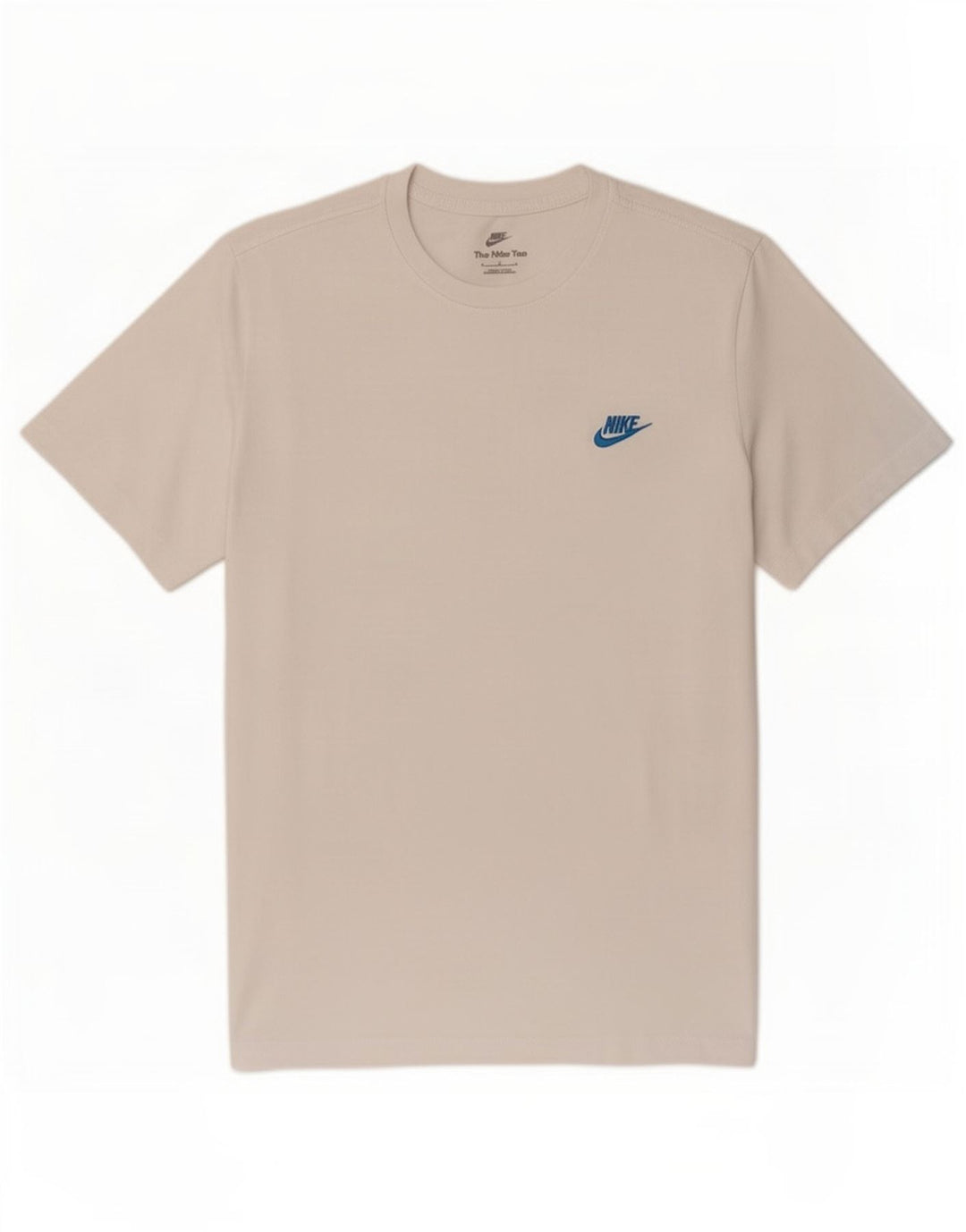 T-shirt da uomo Nike Top grande in cotone bianco