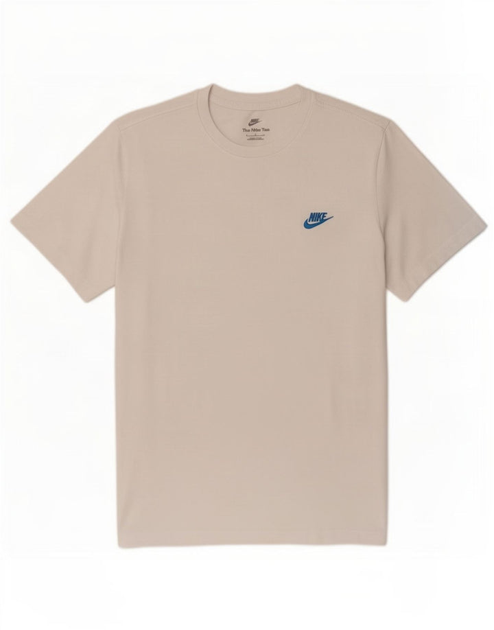 T-shirt da uomo Nike Top grande in cotone bianco