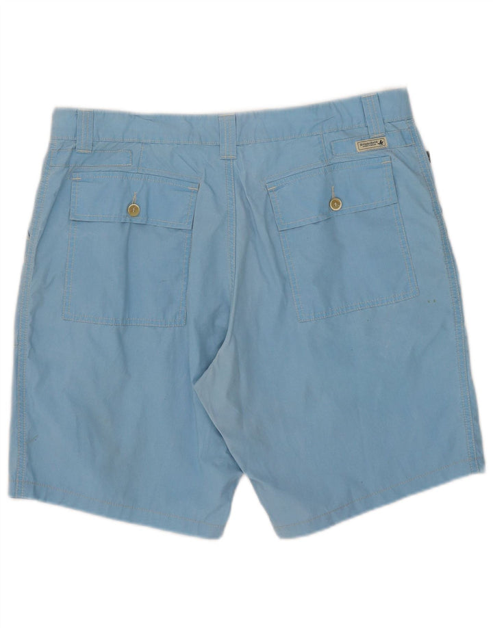Pantaloncini chino da uomo Brooksfield W36 grandi in cotone blu
