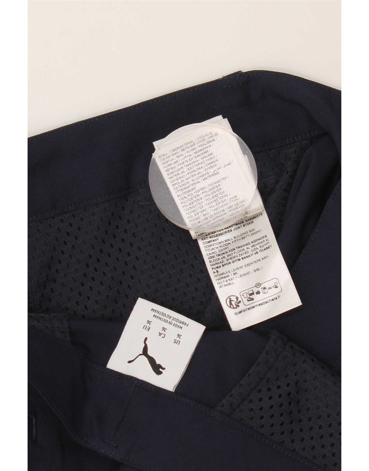 Pantaloncini chino da uomo Puma W36 Large blu navy in poliestere