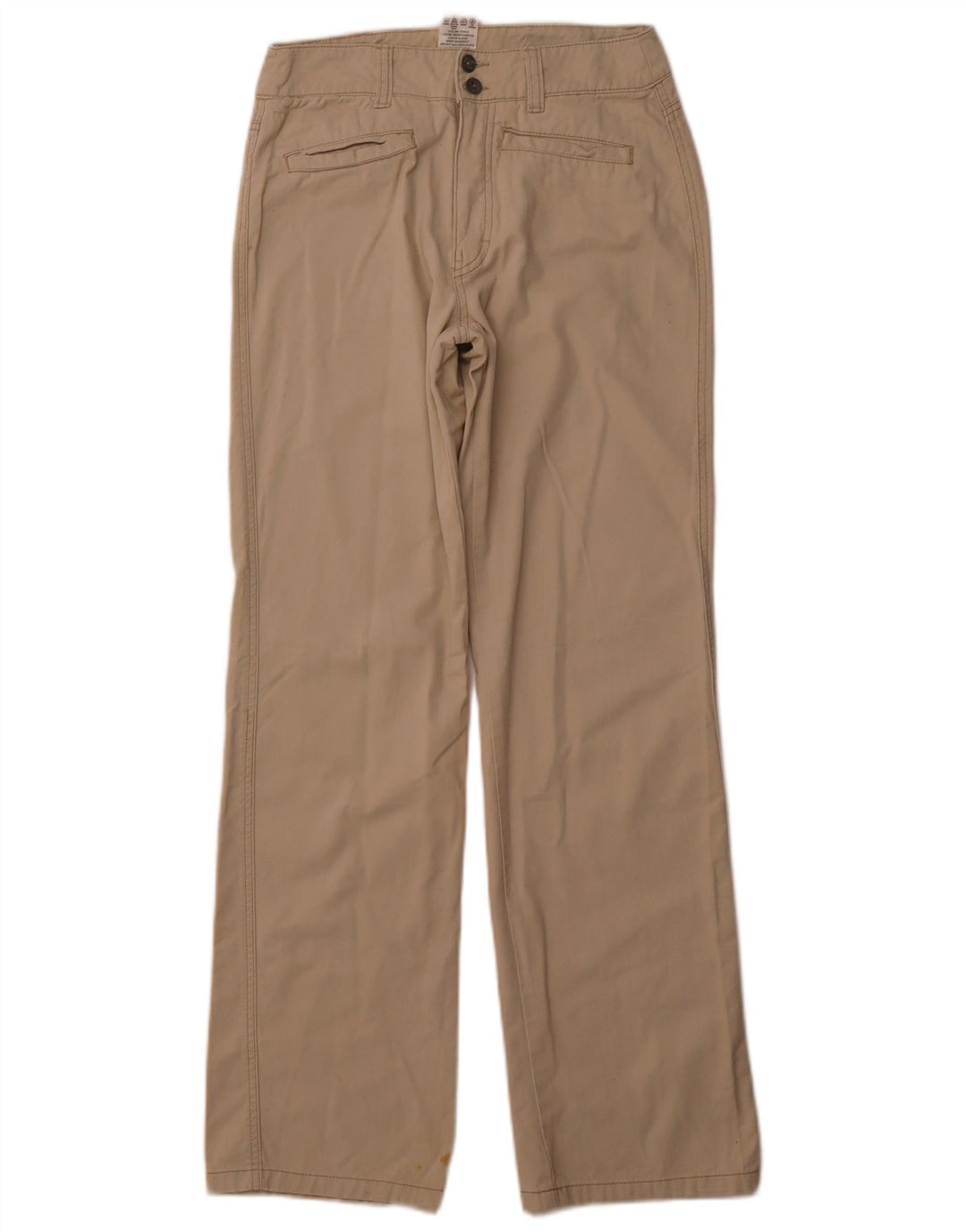 CALVIN KLEIN Pantaloni casual dritti da donna W28 L32 Cotone beige