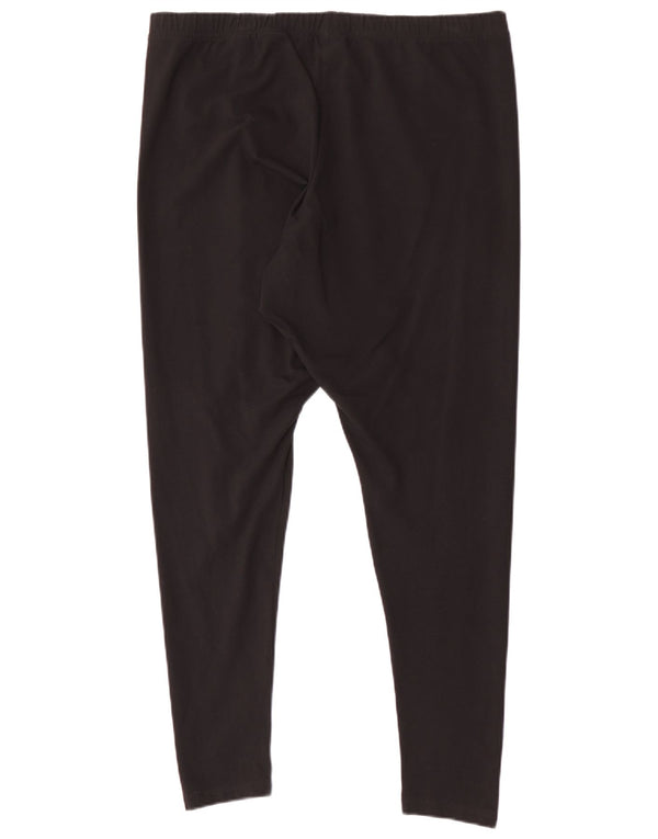 Leggings Adidas da donna UK 28/30 3XL cotone nero