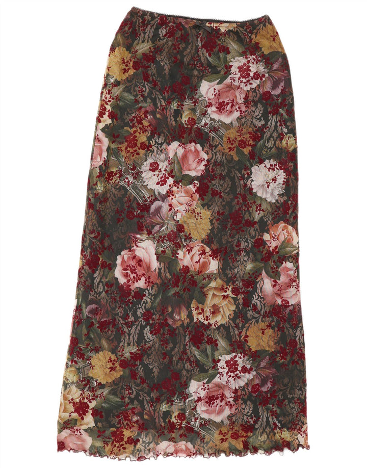 Gonna lunga da donna Urban Outfitters piccola W26 poliestere floreale multicolore