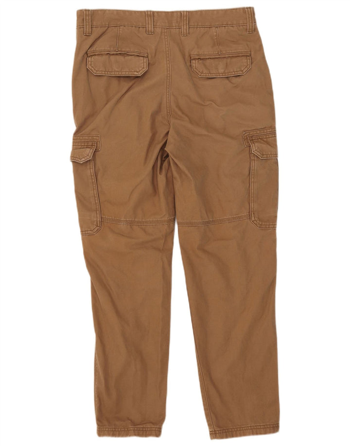 Pantaloni cargo slim da uomo Marks & Spencer W32 L27 cotone beige