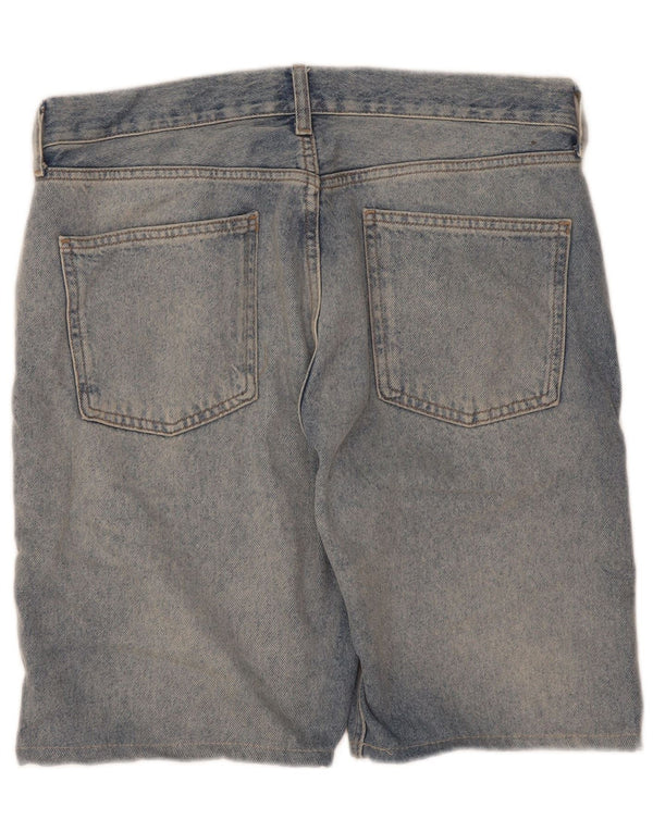 Pantaloncini di jeans da donna Zara EU 38 piccoli W28 cotone blu