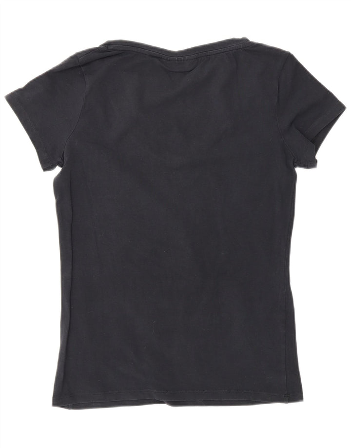 Maglietta da donna Lee Top UK 14 grande nera