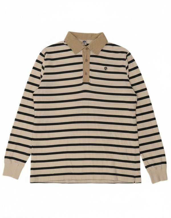 Polo da rugby a maniche lunghe da uomo North Sails XL bianca