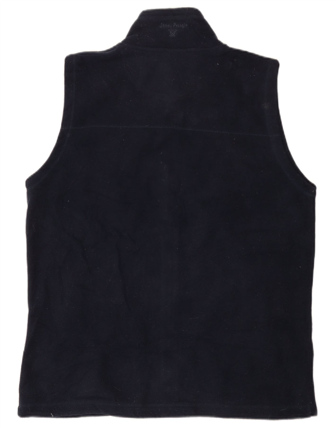 Gilet in pile da uomo James Pringle UK 38 medio poliestere blu navy