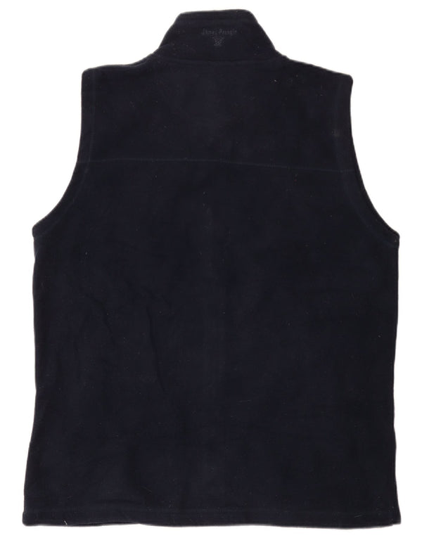 Gilet in pile da uomo James Pringle UK 38 medio poliestere blu navy