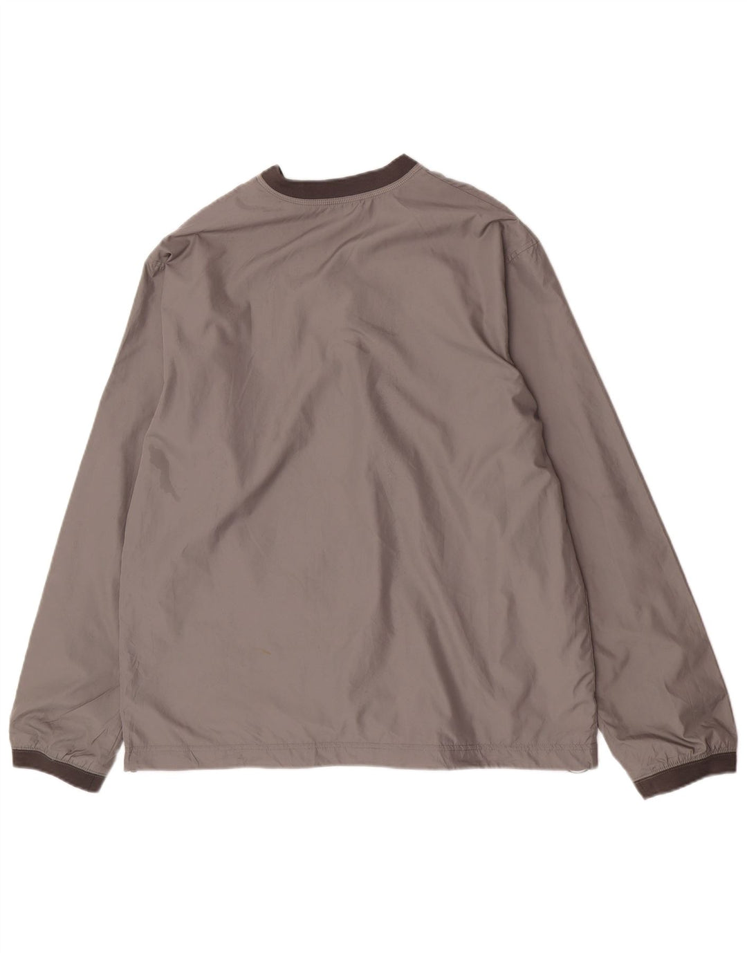 Top della tuta pullover da uomo Nike XL poliestere grigio