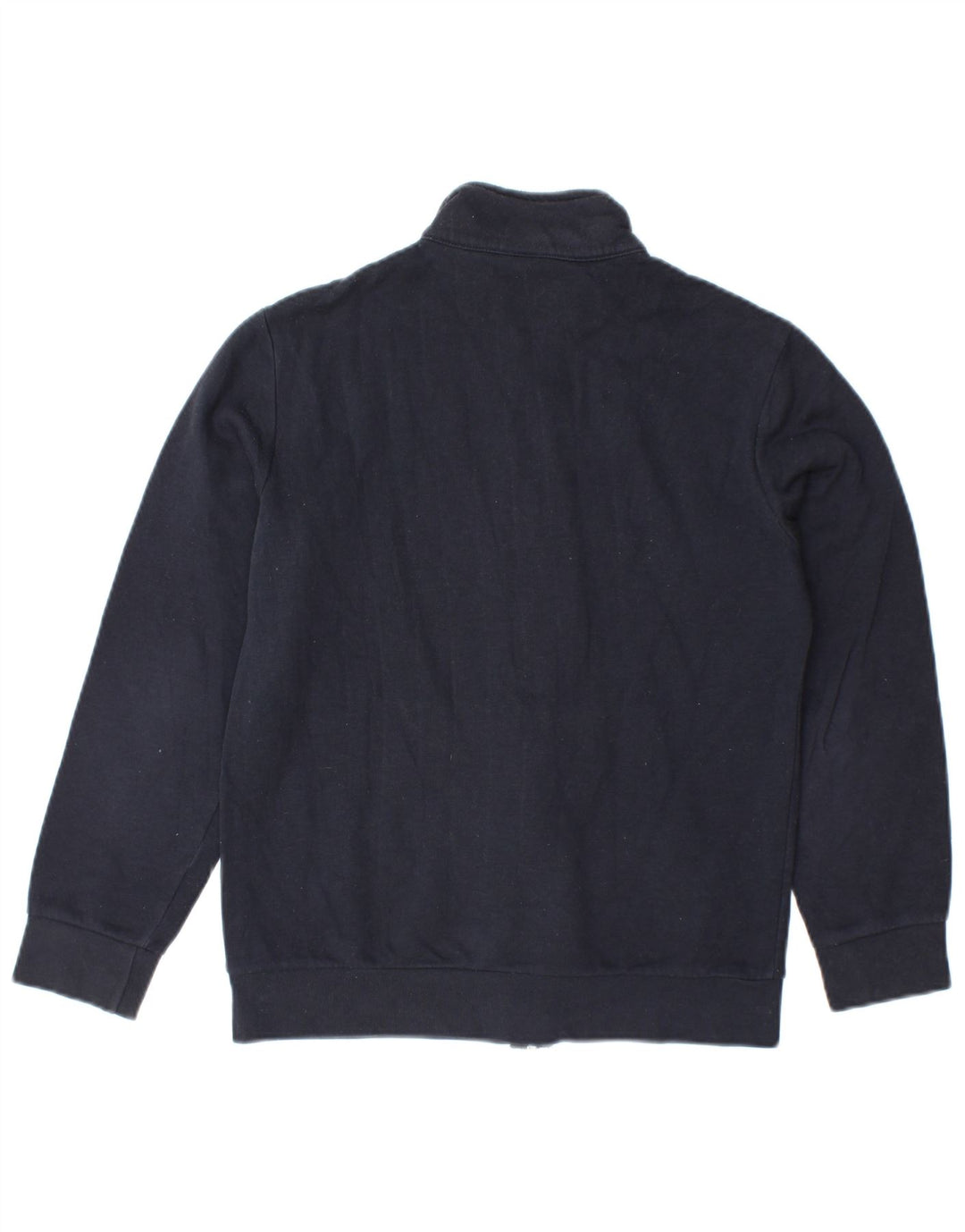 CHAMPION Boys Graphic Tracksuit Top Jacket 11-12 Years Large Navy Blue