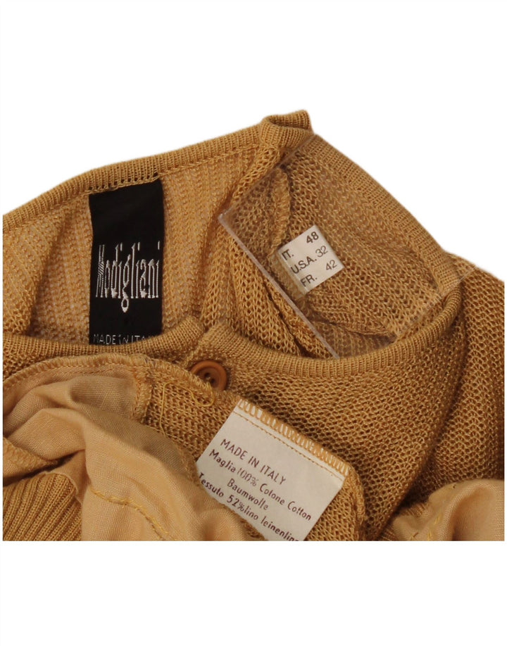 MODIGLIANI Maglione Donna Girocollo IT 48 XL Beige Colourblock