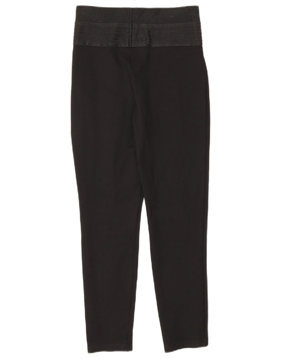 Leggings corti da donna Zara UK 8 piccoli a spina di pesce neri