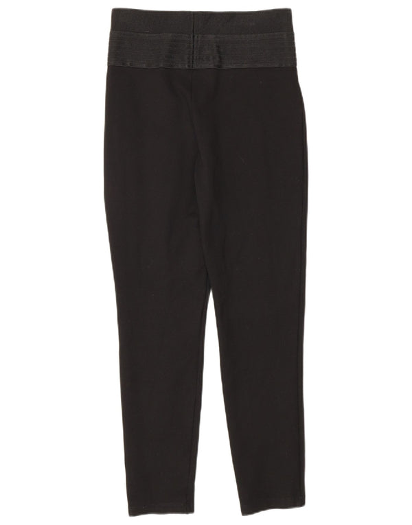 Leggings corti da donna Zara UK 8 piccoli a spina di pesce neri