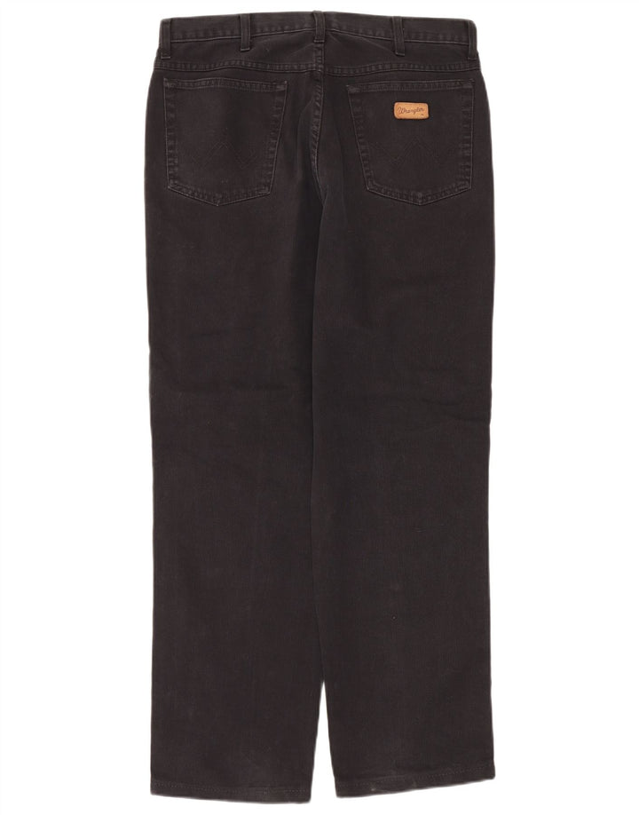 Pantaloni casual dritti da uomo Wrangler W32 L30 neri