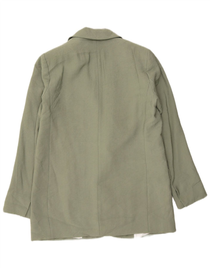Giacca blazer da donna a 1 bottone Zara UK 10 piccola verde