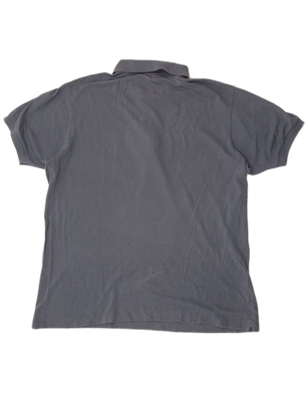Polo da uomo Lacoste taglia 6 XL in cotone grigio