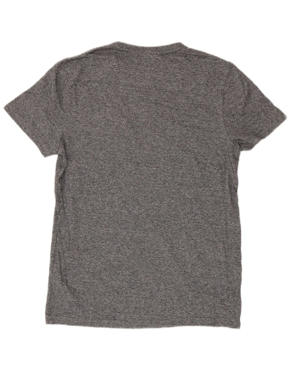T-shirt da uomo slim fit Jack Wills Top in cotone chiazzato grigio piccolo