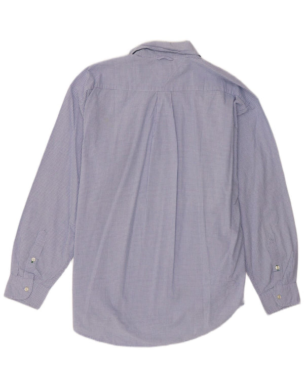 Camicia da uomo Tommy Hilfiger XL in cotone a quadri blu