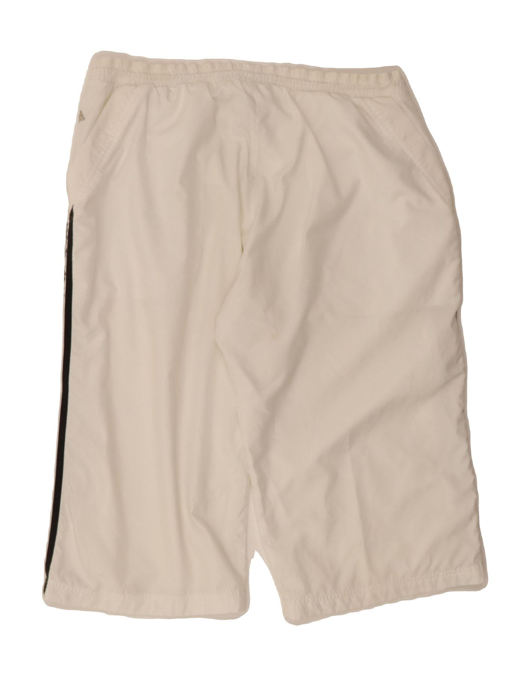 ADIDAS Mens Sport Shorts Large  Off White Polyester Vintage Adidas and Second-Hand Adidas from Messina Hembry 