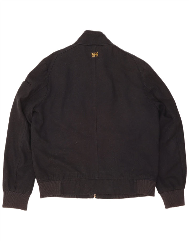 Giubbotto bomber da uomo G-Star UK 42 XL Lana blu navy