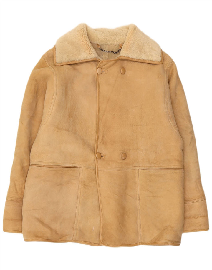 Gianluca Lorenzi Giacca Doppiopetto Uomo EU 46 XL Beige