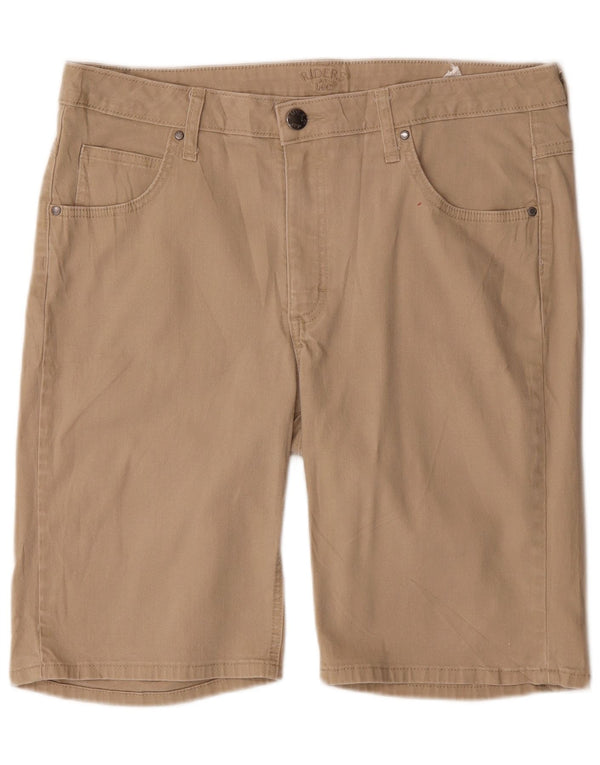 Pantaloncini casual Lee Riders da donna UK 14 Large W34 Cotone beige