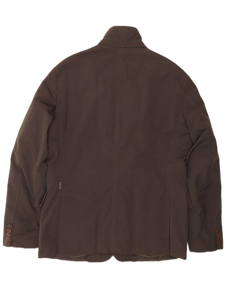Moncler Uomo Giacca imbottita Utility 2XL Marrone Poliestere