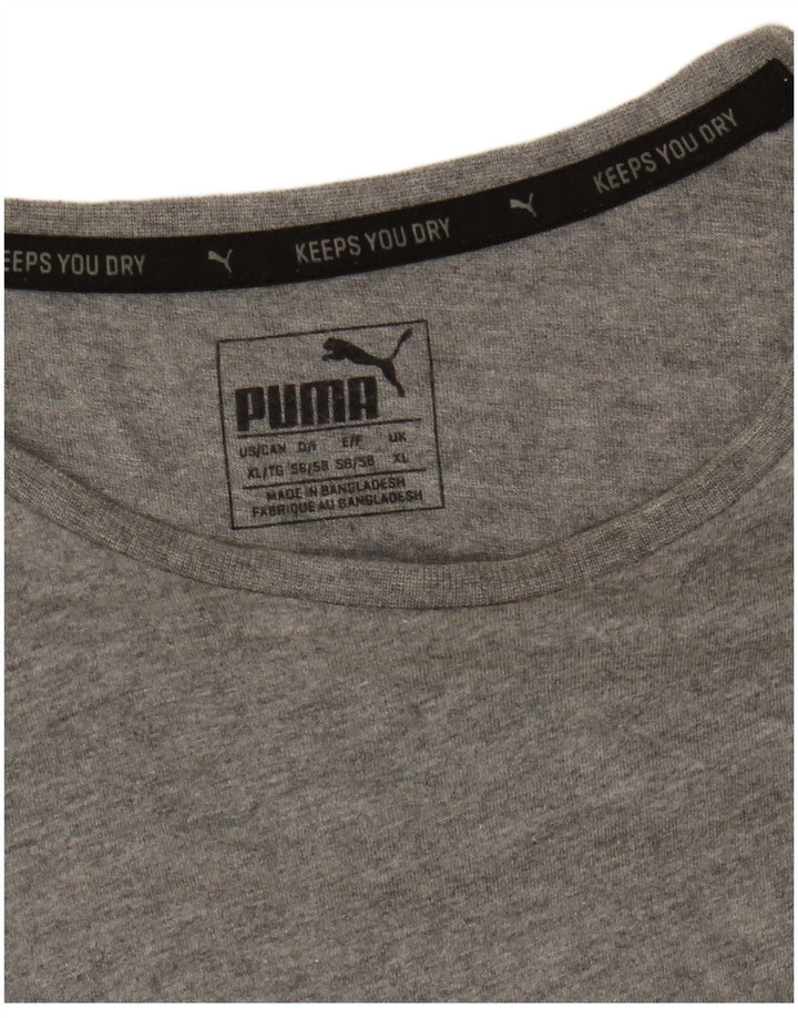 T-shirt grafica da uomo Puma Top XL Grigia