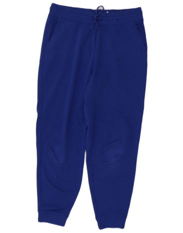 Pantaloni da tuta da donna Marks & Spencer Joggers UK 14 Large Blu Cotone