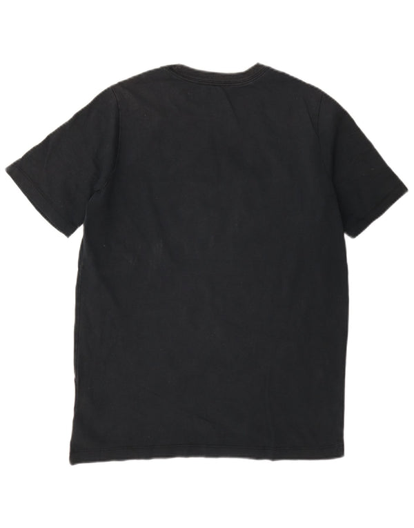T-shirt grafica da ragazzo Nike Top 13-14 anni XL in cotone grigio
