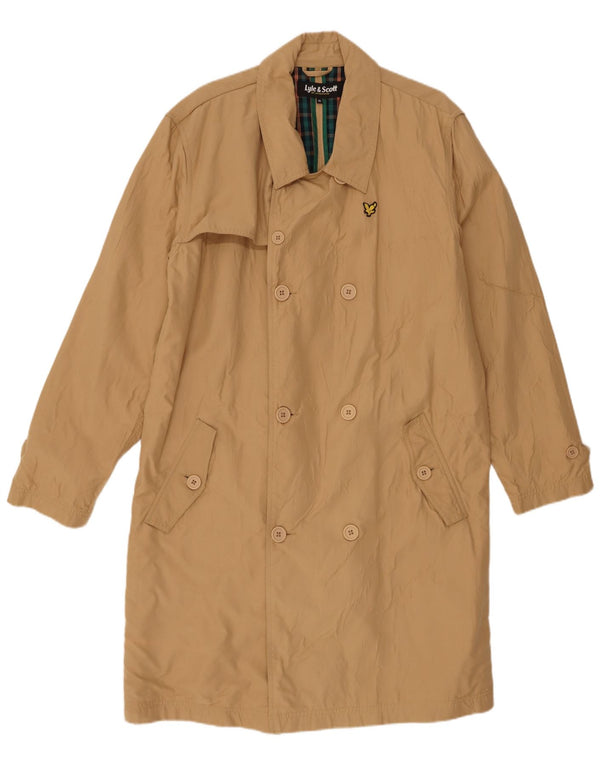 Trench da uomo Lyle & Scott UK 42 XL Poliestere beige