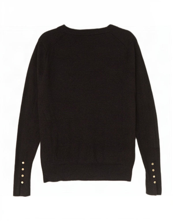 Maglione cardigan da donna Zara UK 12 Viscosa grigio medio