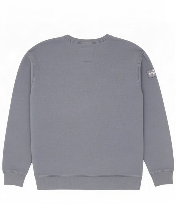 Hollister Felpa con grafica da uomo Maglione Small Blue Cotton