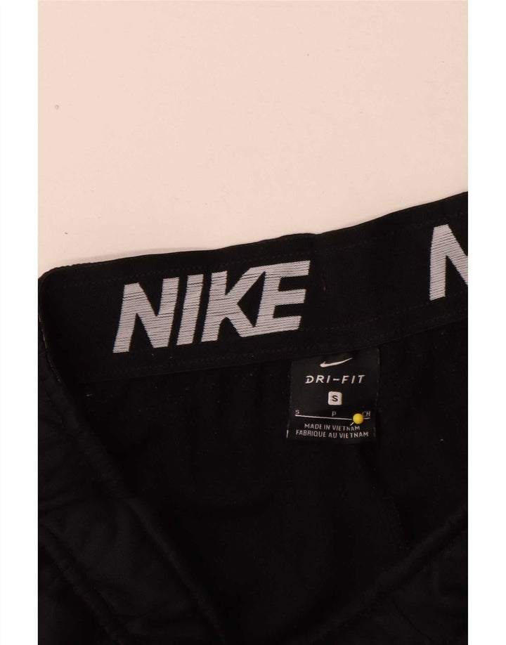 Pantaloni da tuta Nike da uomo piccoli sportivi in poliestere nero