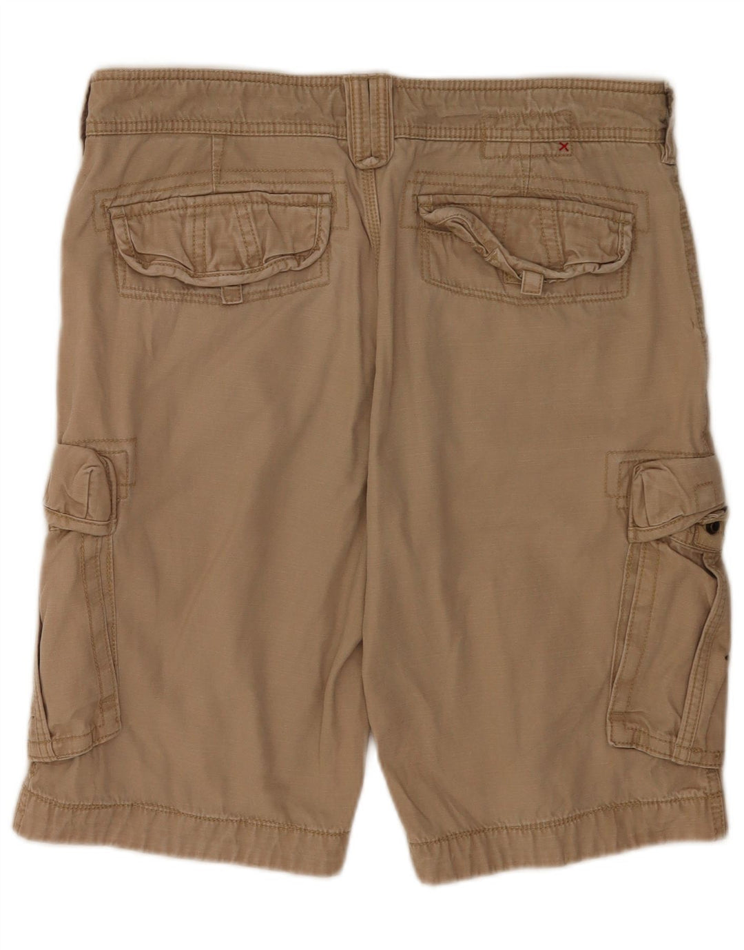 Pantaloncini cargo da uomo Fat Face W34 Large in cotone beige