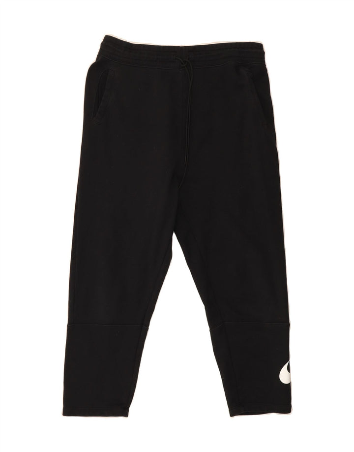 NIKE Mens Graphic Tracksuit Trousers Large  Black Cotton Vintage Nike and Second-Hand Nike from Messina Hembry 