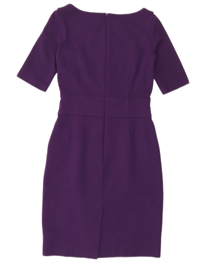 Abito tubino da donna Hobbs UK 10 piccolo viscosa viola