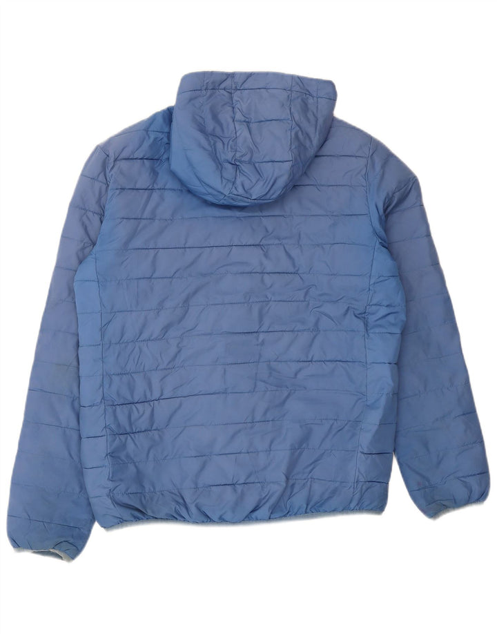 Giacca imbottita con cappuccio Quiksilver da ragazzo 15-16 anni in poliestere blu