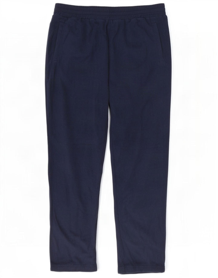 Pantaloni da tuta in pile da uomo Marks & Spencer grandi in poliestere blu navy