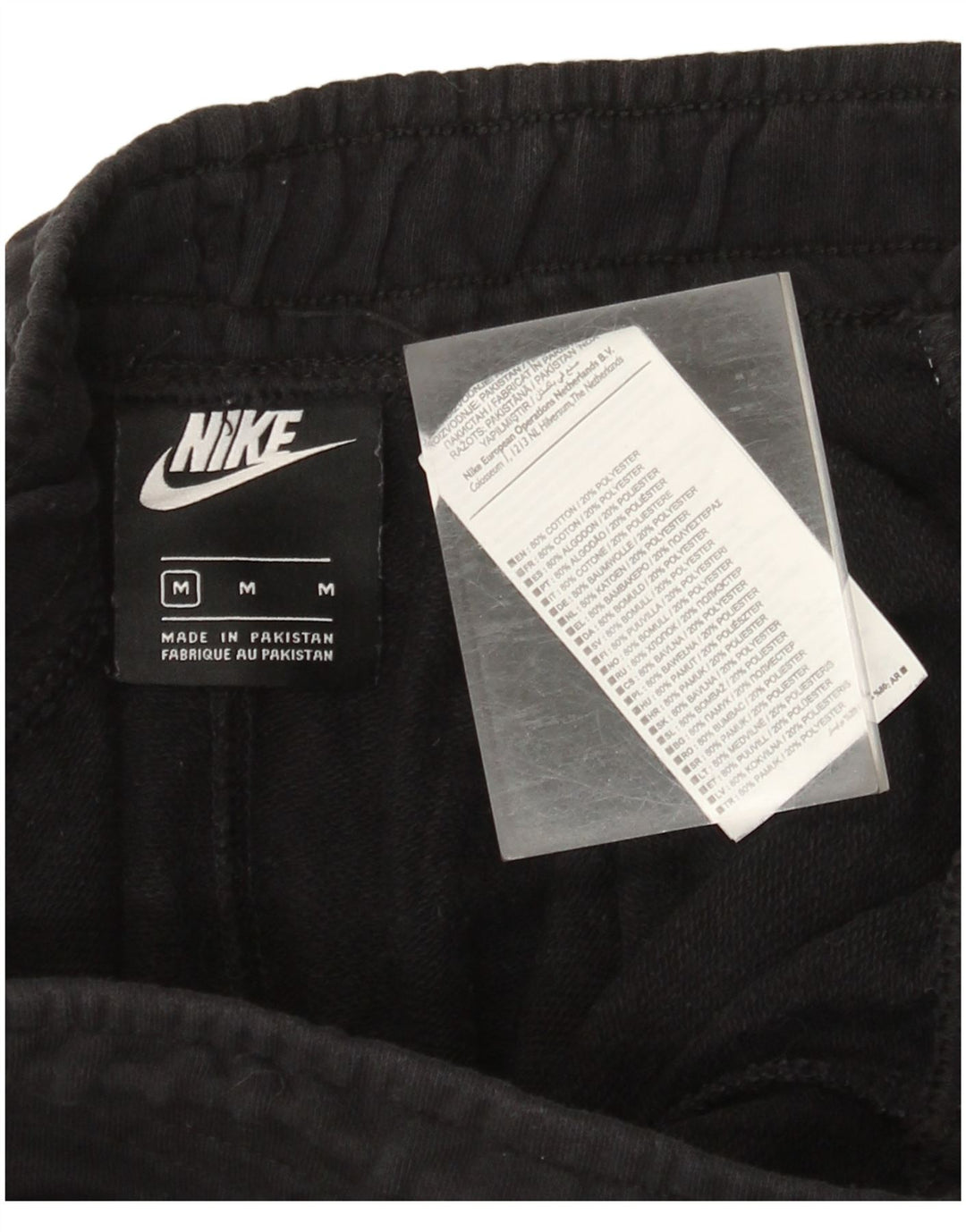 Pantaloni da tuta da donna Nike Joggers UK 14 Medium Black Cotton