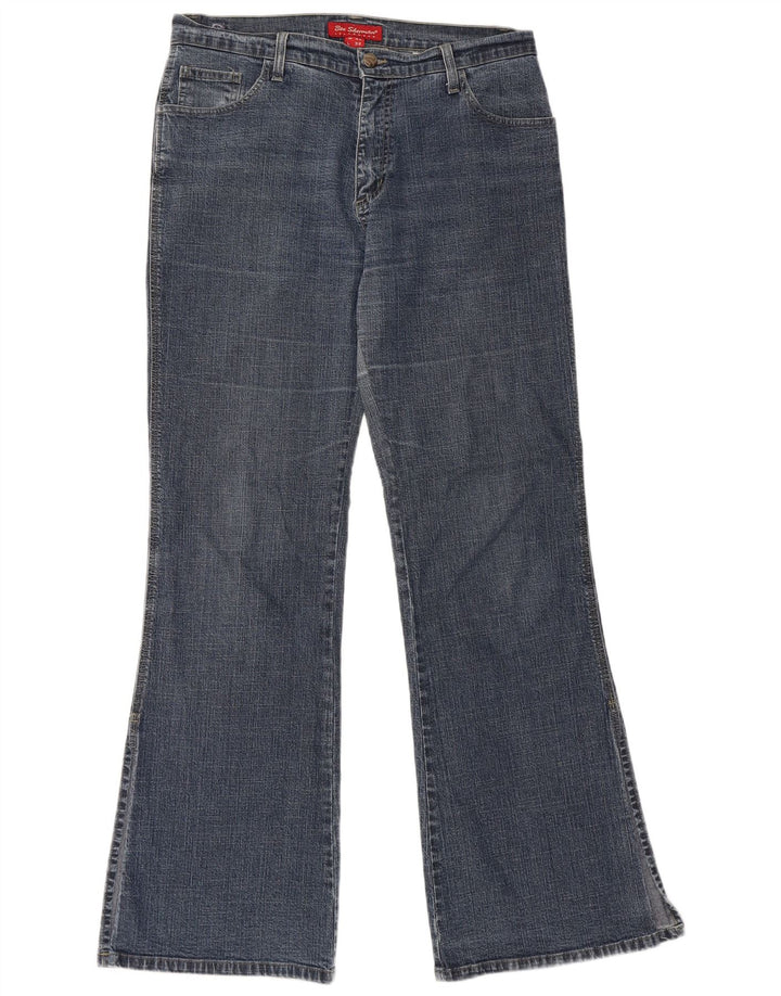 Jeans bootcut da donna Ben Sherman W32 L32 cotone blu