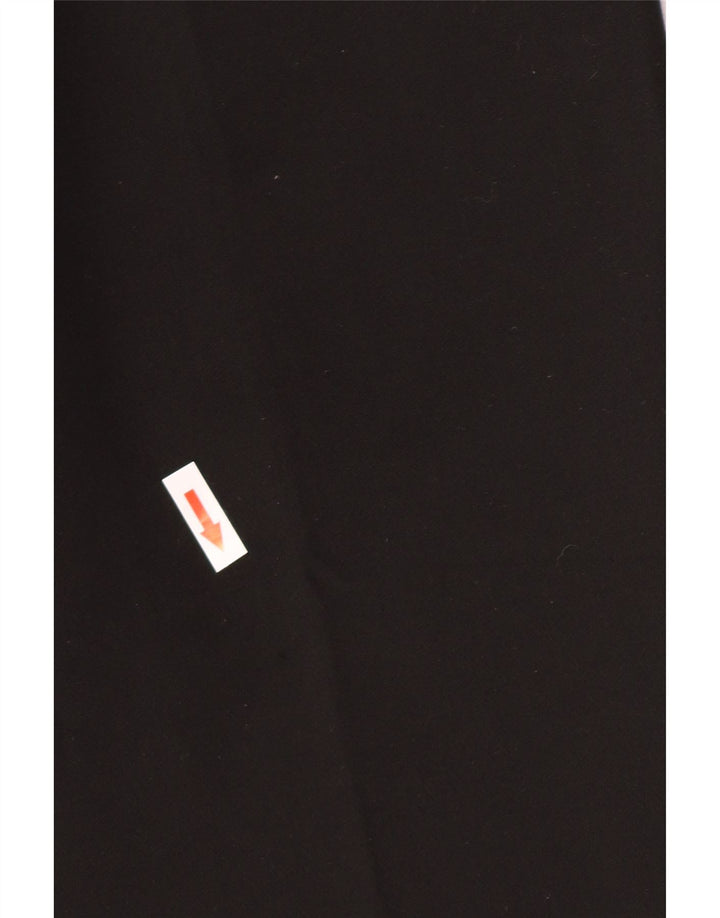 Pantaloni da abito affusolati Zara da donna grandi W32 L27 poliestere nero