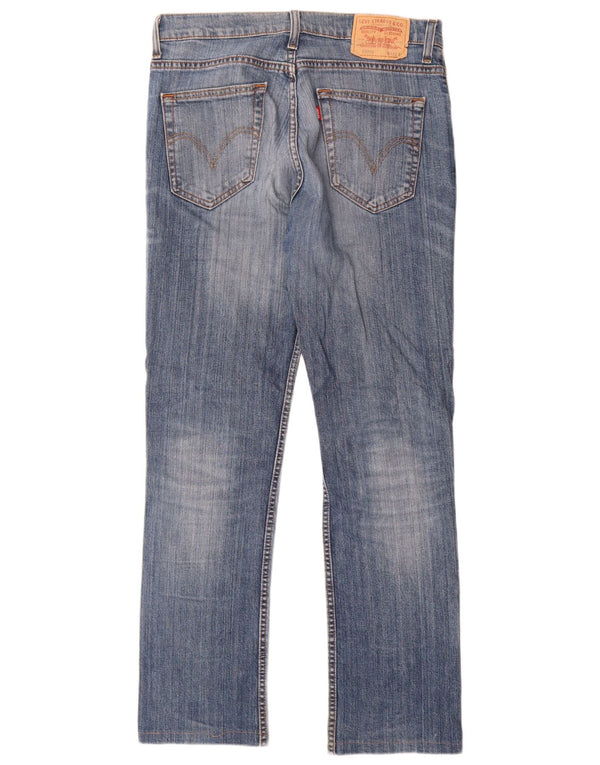 Jeans slim da uomo Levi's W32 L30 cotone blu