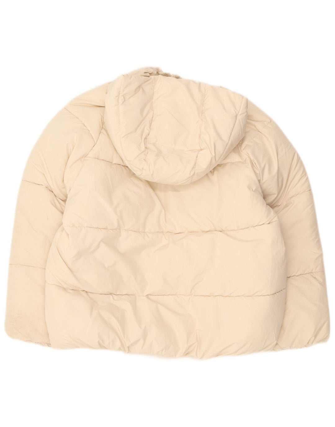 Giacca imbottita con cappuccio per ragazze Zara 11-12 anni in poliestere beige