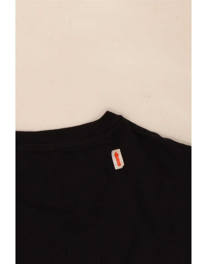 Maglietta Adidas da uomo grande nera
