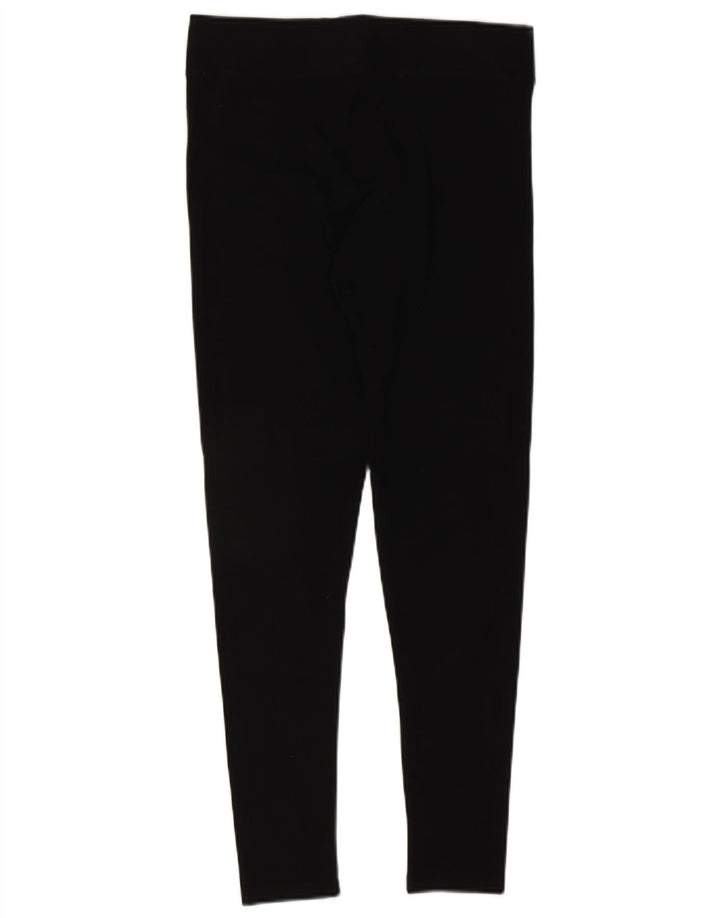 Leggings da donna Marks & Spencer UK 12 cotone nero medio